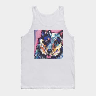 Australian Cattle Dog Bright colorful pop dog art Tank Top